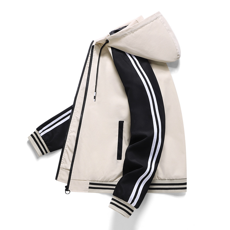 Chaqueta delgada de los hombres ocasionales de los deportes transfronterizos Primavera, Otoño e Invierno