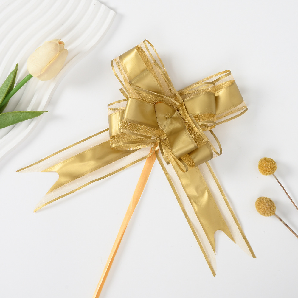 Transfronterizo Amazon 50 colorante de nieve de color de flores de regalo de Navidad embalaje decoración de arco de dibujo de flores