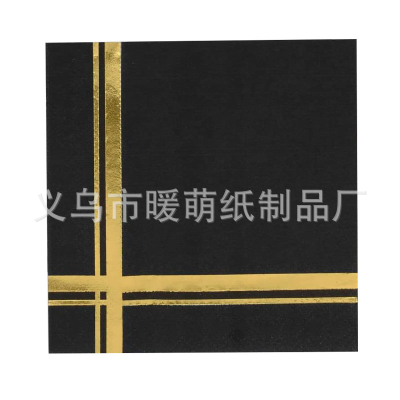 블랙 골드 브론징 줄무늬 [20 장/가방]