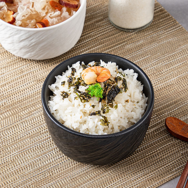シンプルな食事の碗の家庭用高級感の泡の碗の平らな碗のスープの碗のサラダの碗のアイデアの陶磁器のご飯の碗は単一です。|undefined
