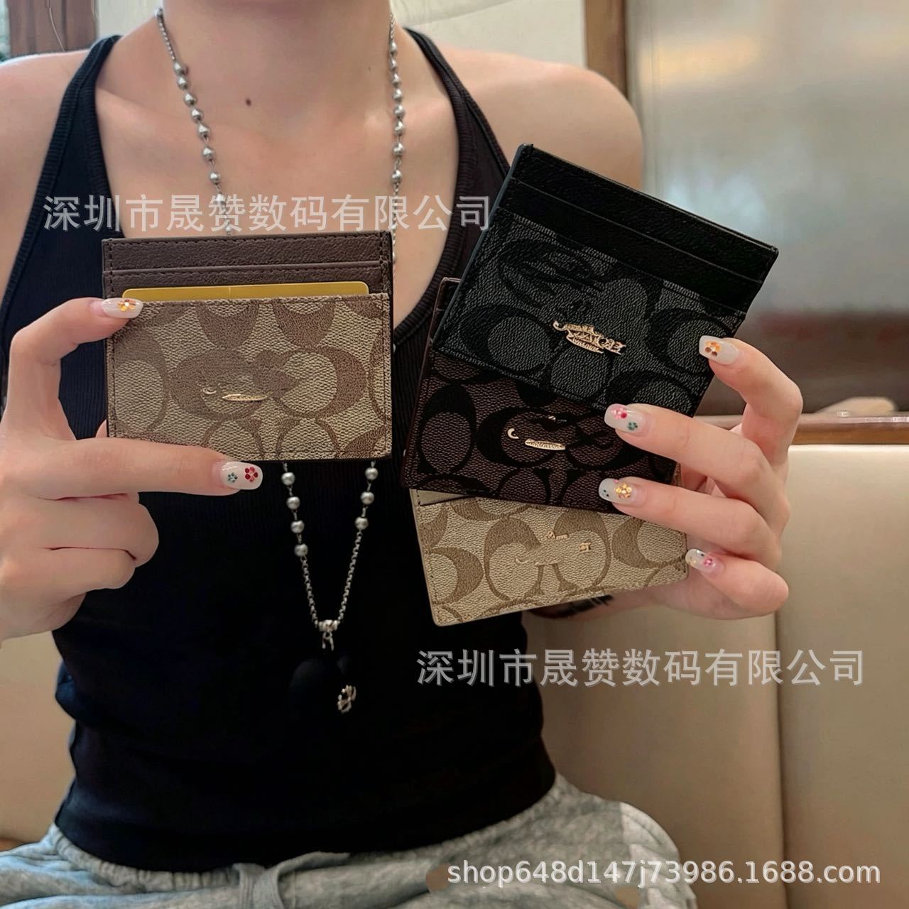Directly from the manufacturer, in-stock card holders and card sleeves for 5 or multiple cards, unisex, ID card holders, trendy brands with matching styles available