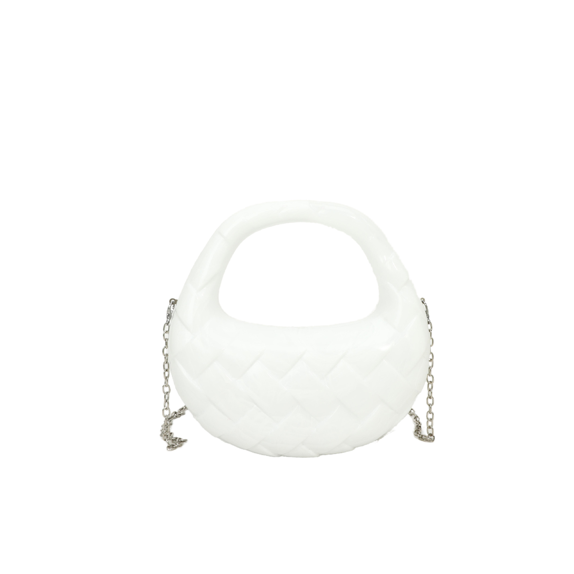 Bolso acrílico retro transfronterizo 2025 bolso de caja premium para mujer bolso de cena de moda europea y americana bolso de mensajero de hombro