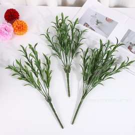 仿真花花杆七头康乃馨枝干母亲节教师节仿真康乃馨花杆枝头