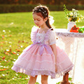 一件代发2024夏季新款女童短袖雪纺连衣裙儿童可爱洛丽塔Lolita裙