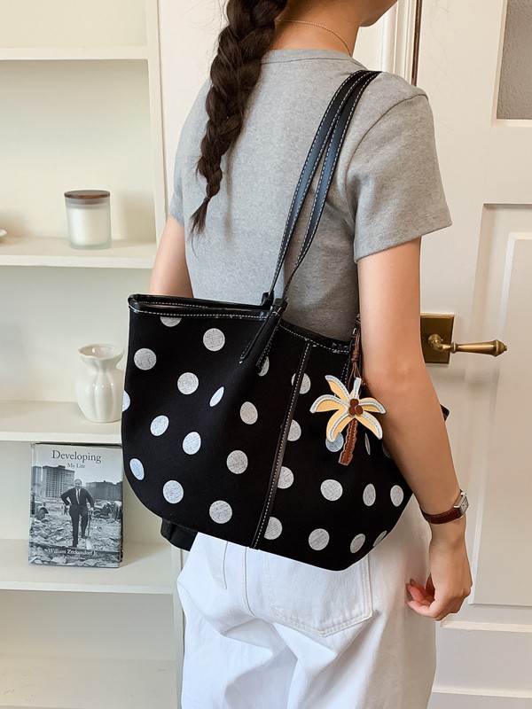 Bolsas casuales de gran capacidad para mujeres 2026 nuevas bolsas axilales de moda, bolsas de hombro simples para viajar image 4
