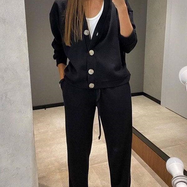 Tracksuit Cardigan Top