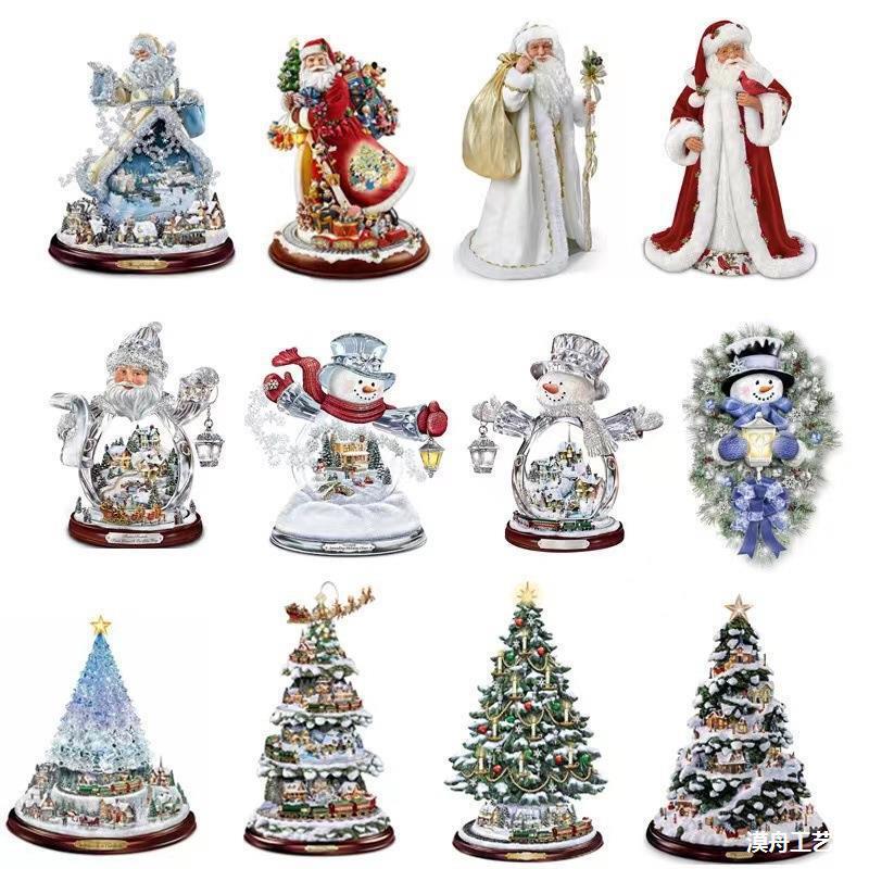 Cross-Border Creative New Product Christmas Tree Old Man Holiday Party Flat Hanging Craft Decoration Car Backpack Pendant Cross-Border Creative New Product Christmas Tree Old Man Holiday Party Flat Hanging Craft Decoration Car Backpack Pendant