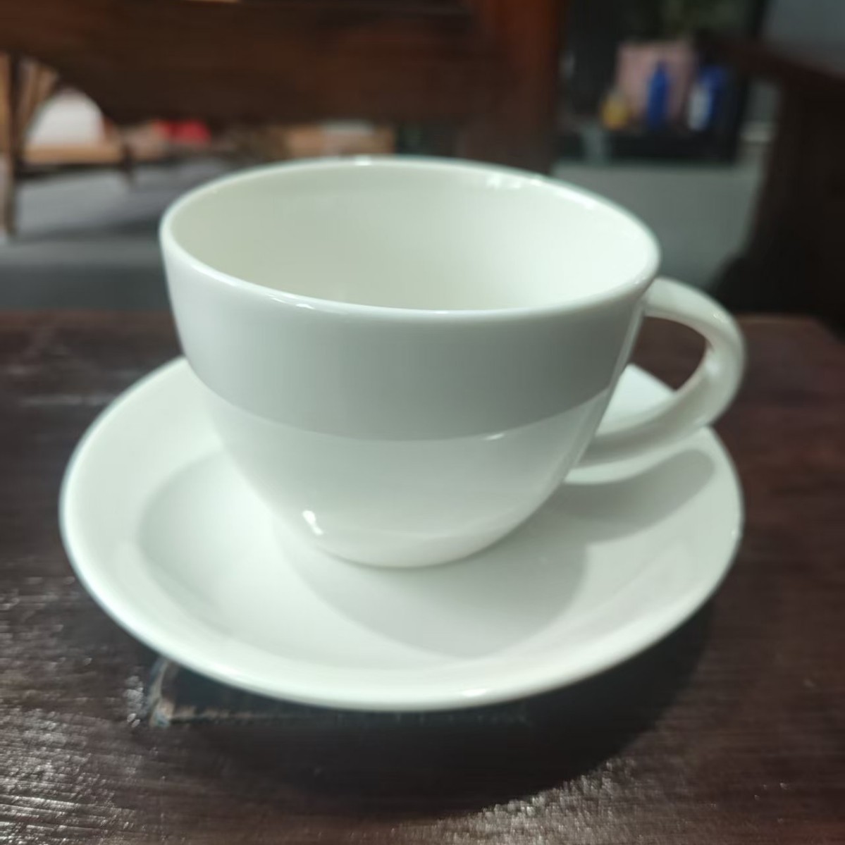 Transfronterizo LZ Luhang cerámica blanca pura cubiertos minimalistas platos de sopa platos de arroz platos de pescado sopa de sopa