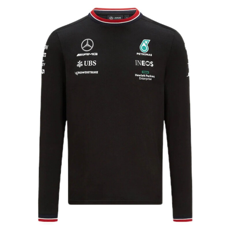 New F1 racing long-sleeved T-shirt motorcycle clothing off-road breathable quick-drying crew neck long-sleeved sportswear jacket foreign trade