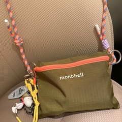 日本montbeナイロン手持ち封筒バッグ軽量防水シングル肩斜めショルダーバッグ男女改造可能携帯バッグ