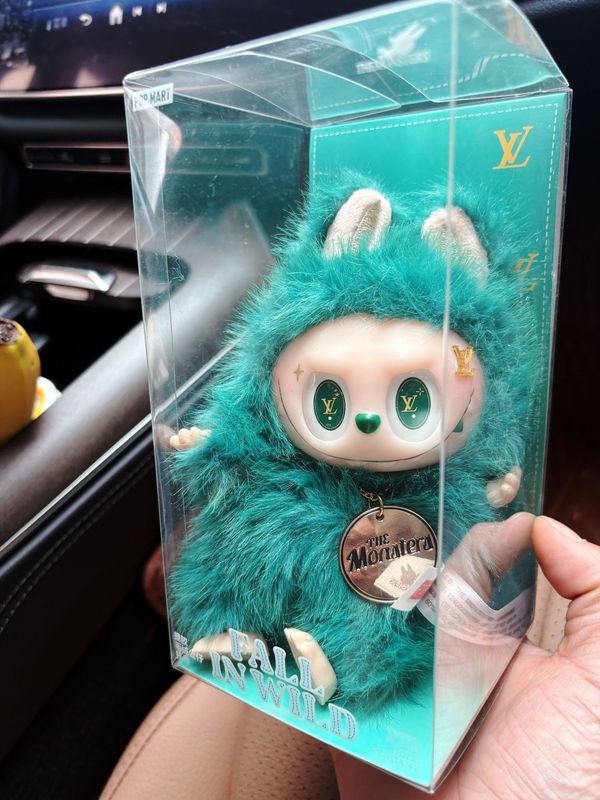 新品拉布布【松鼠】高品质毛绒玩具系列labubu盲盒潮玩摆件挂件毛|undefined