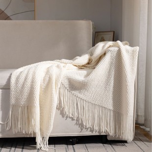 Cross-border Sofa Blanket Advanced Sense Simple Style Homestay Decoration Blanket Nap Blanket Blanket Sofa Blanket Air-conditioning Blanket