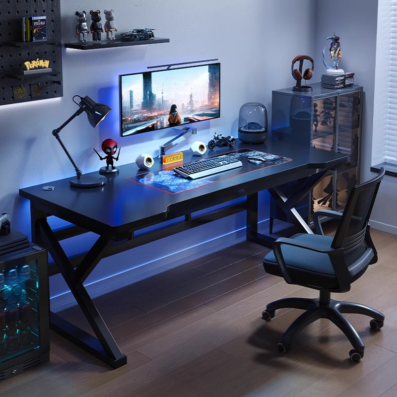 Escritorio de computadora mesa de juegos de alta gama mesa y silla de juegos conjunto combinado dormitorio en casa escritorio de estudio escritorio de oficina simple