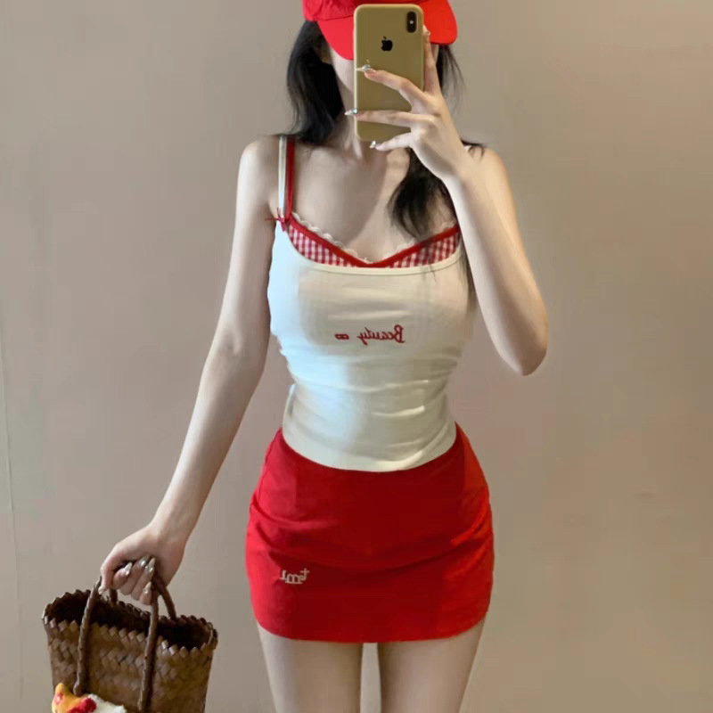 Women's Swimwear 2025 Hot Style High-End One-Piece Bikini Stunning Petite Vibe Pure Desire Conservative Two-Piece