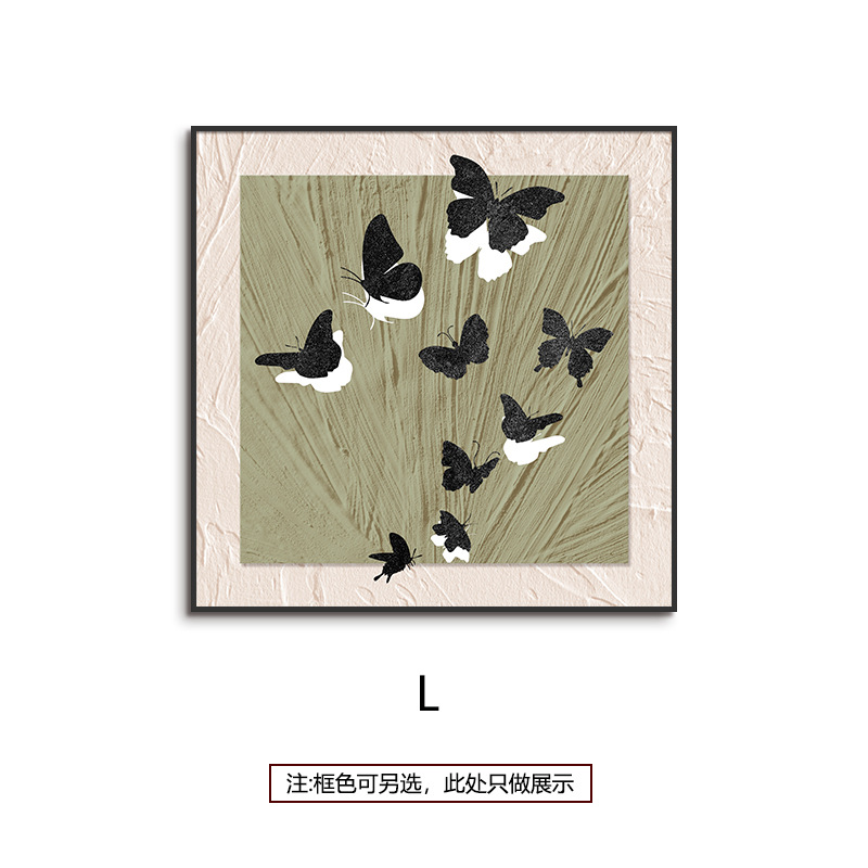 Estilo medio, pintura decorativa francesa, sala de estar, sofá, pared de fondo, arte de nicho, estilo retro, pintura combinada de jardín de Jaipur