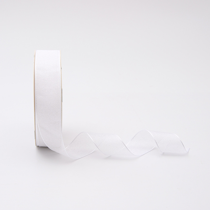 Hielo y nieve cinta de hilo flor de regalo embalaje cinta ramo cinta cinta horneado cinta de hilo de cola de pescado caja de regalo material decorativo