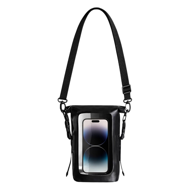 New outdoor mobile phone waterproof bag waterproof bag seaside beach swimming drifting 2L crossbody fashion PVC waterproof bag