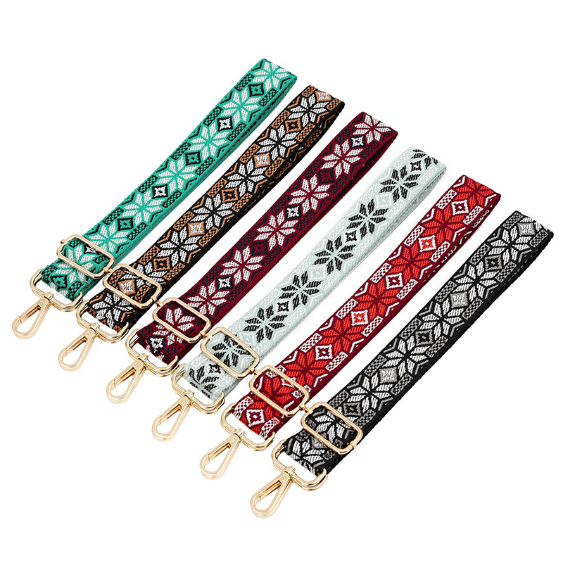Women'S Gender Vintage Style, Classic Style Style All Seasons Polyester Plaid Bag Strap