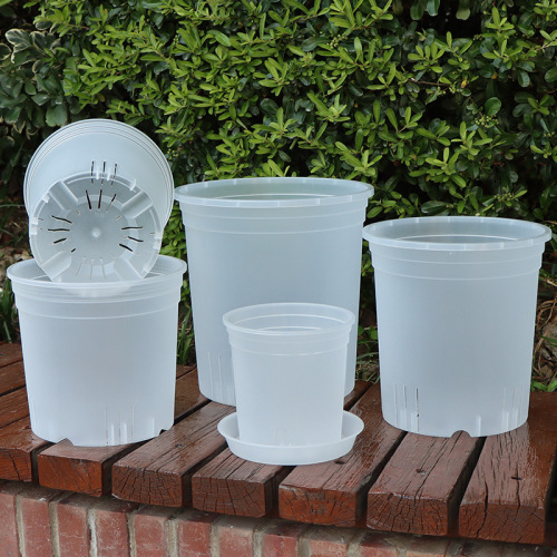 Wholesale flower pots large diameter large simple gallon pots root control pots home gardening pots for growing vegetables and flowers plastic flower pots