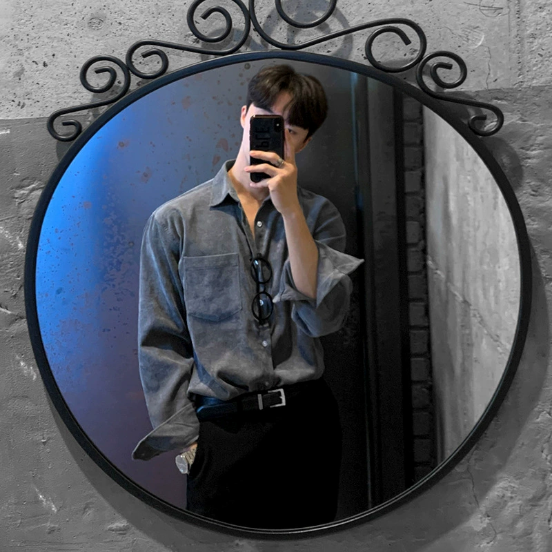 Вельветовая рубашка MYQ, мужское осеннее Новое молодежное платье, рубашка с длинным рукавом, модная Корейская мужская куртка