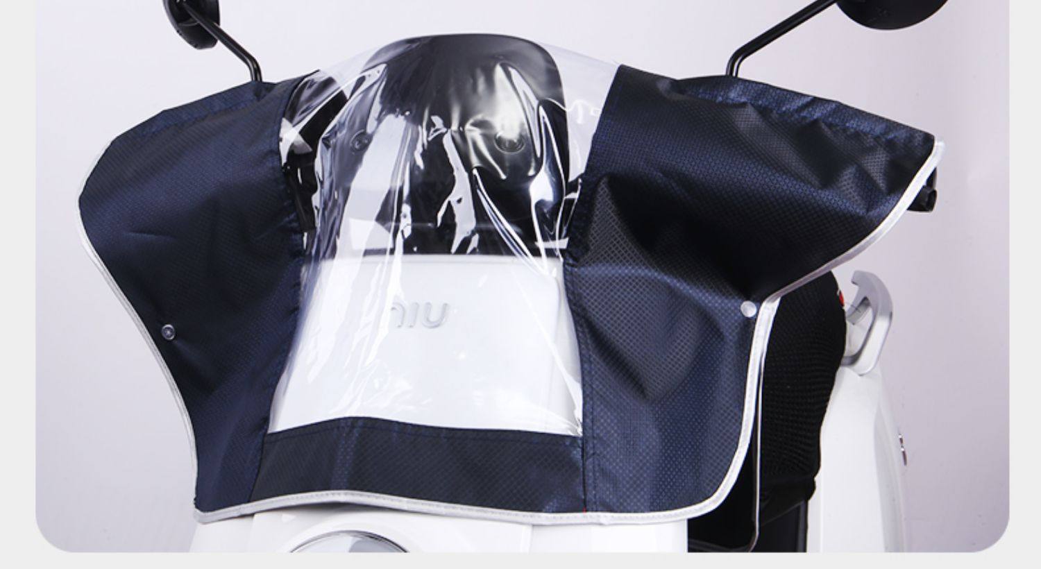 Electric vehicle front rain cover, handlebar and steering wheel protection, sun protection, central control battery, motorcycle waterproof dashboard dust cover