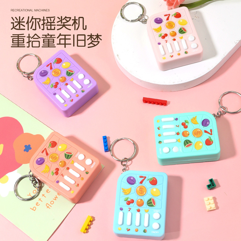 Small digital electric flashing game console