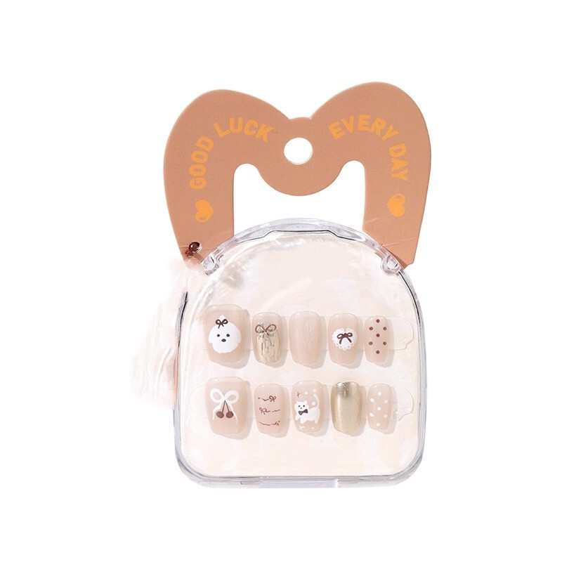 2026 Transparent Wearable Nail Art Storage Box Upgraded Version High-Transparency Acrylic Clear Dustproof Display Box