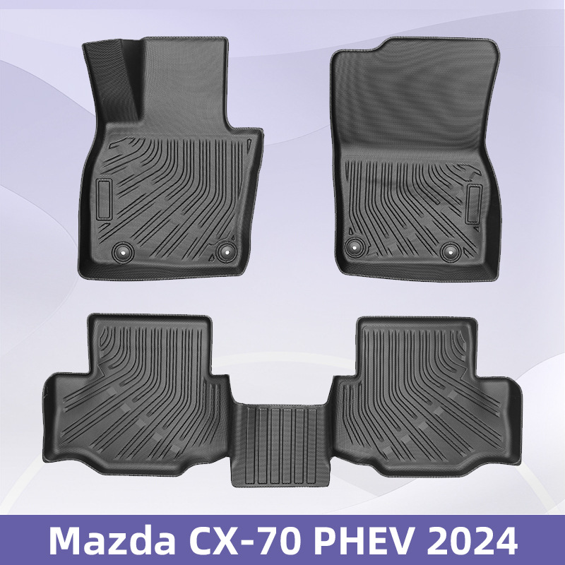 Es adecuado para Mazda CX - 70 Combustible 2024 3D TPE para todos los tiempos almohadilla de suelo antisucio