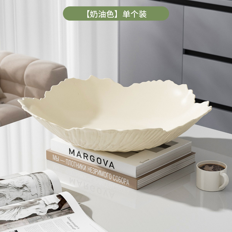 新しいクリームの花びらの果物の皿の家庭用のお茶のいくつかの軽い贅沢な果物の皿の食品級の高い顔の値の果物の鉢の間食の乾燥した果物の皿|undefined