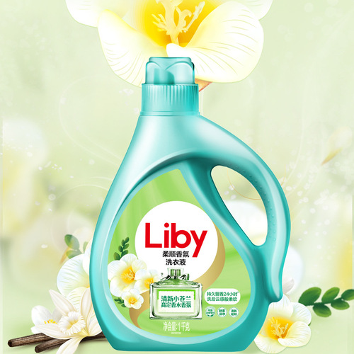 Liby Official Flagship Store Liby Laundry Detergent Freesia Smooth Fragrance Laundry Detergent 1kg Bottle Wholesale Shipping