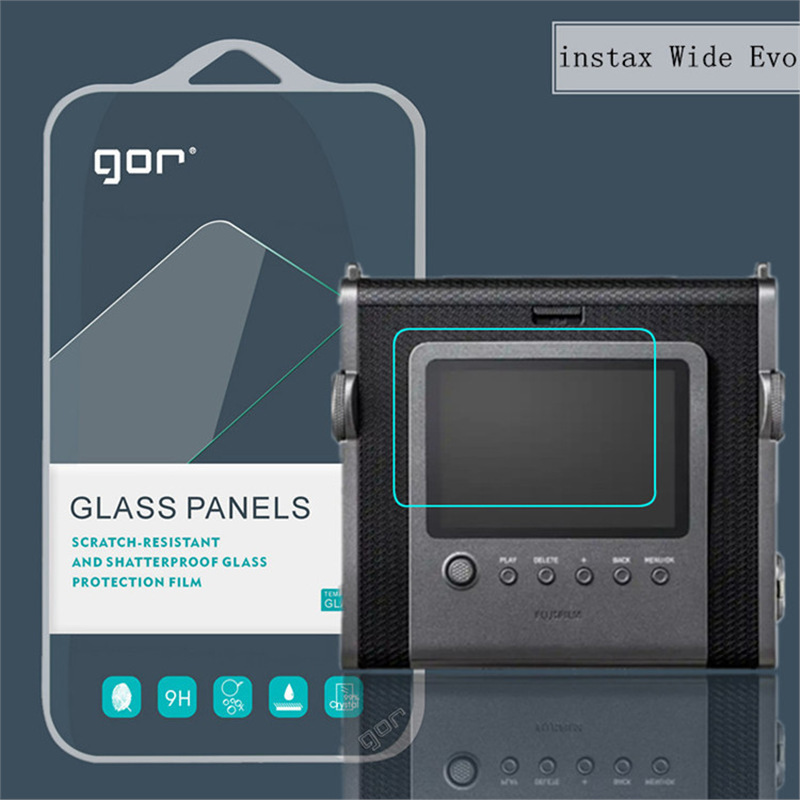 Gor Is Suitable for Fujifilm Instaxwideevo Tempered Glass Film Camera Screen Protection Film