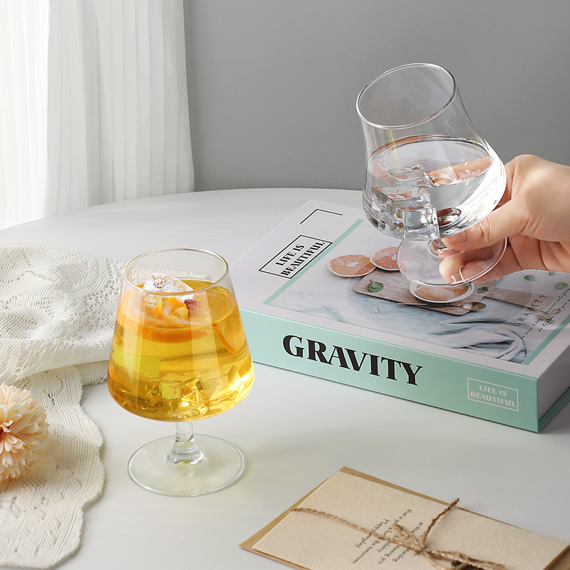 Gran vaso de brandy vaso de vino