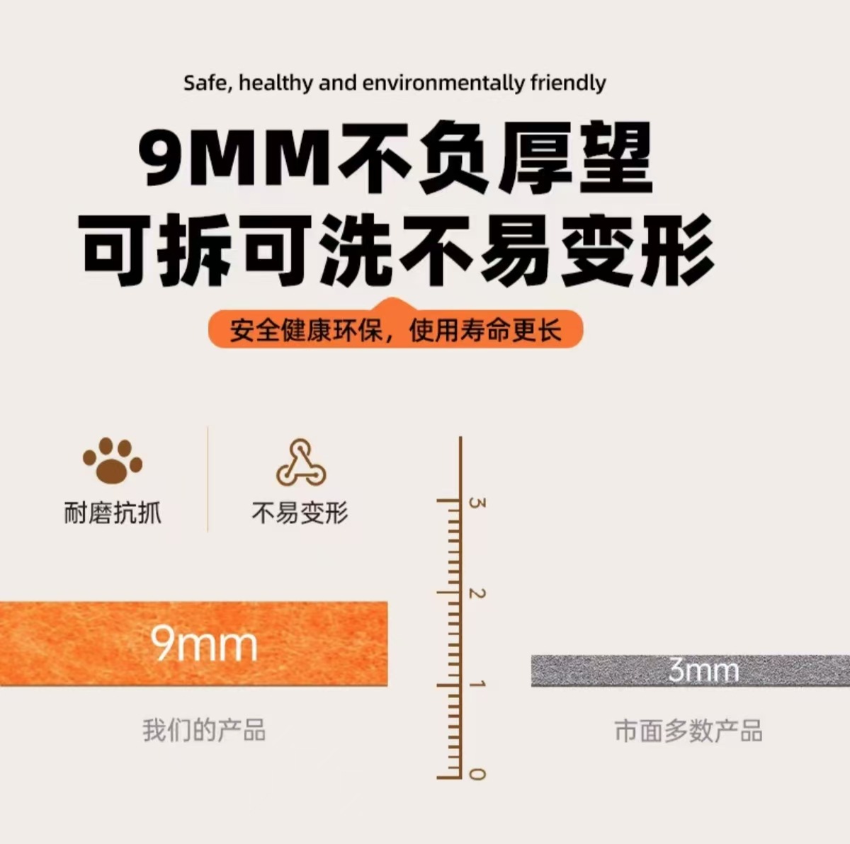 Tablero de agarre para gatos Tablero de agarre para gatos en forma de L Pegatinas verticales Pegatinas de pared Sofá Fieltro Tablero de agarre para gatos Garra de pulido para gatos