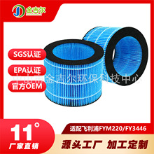 FYM220/FY3446适配飞利浦Philips空气净化器滤芯加湿滤网过滤网
