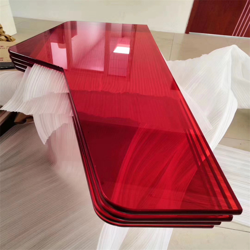 透明亚克力板半透明银行挡板有机玻璃板定制加工抛光1-20mm灯箱