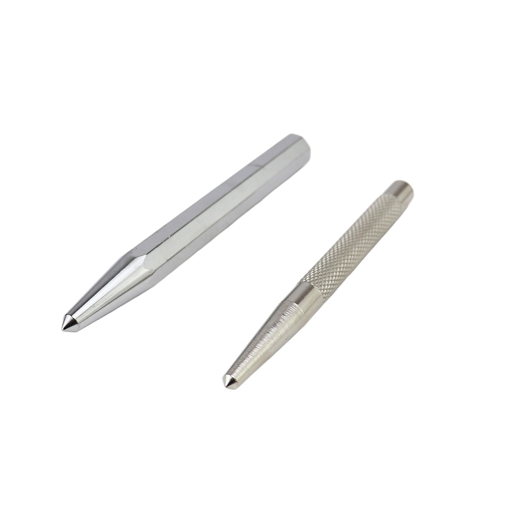 中心冲子超硬圆锥冲钳工钻孔中心定位器合金凿子冲头点眼样冲圆形