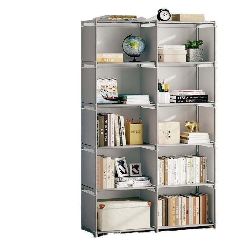 Estantería de pie para libros, estantería de almacenamiento para estudiantes, escritorio, estantería infantil, estantería pequeña de escritorio, estantería de almacenamiento simple y moderna
