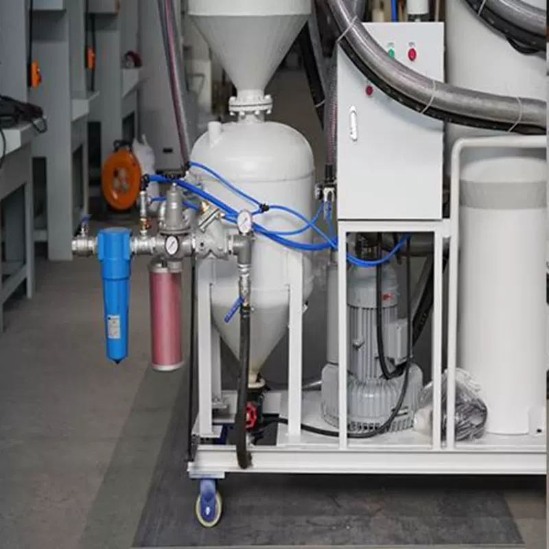 移动可回收无尘喷砂机 操作方便 表面翻新 喷砂处理设备