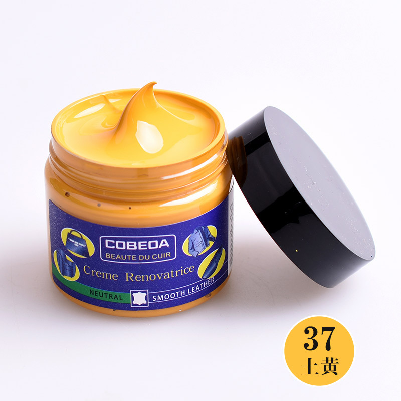 Venta directa de fábrica kangbida agente de coloración de cuero sofá bolsa de cuero para colorear zapatos de cuero de reparación de desgaste color suplemento crema