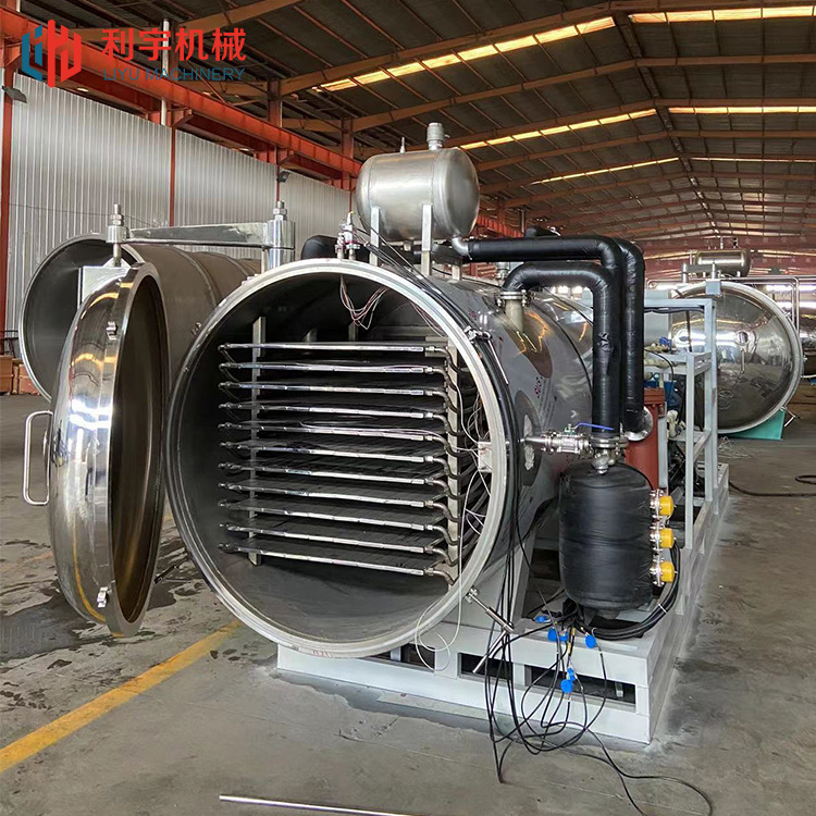 蛋花汤冷冻干燥机 山东冻干机生产厂家 羊肚菌竹荪低温真空冻干机