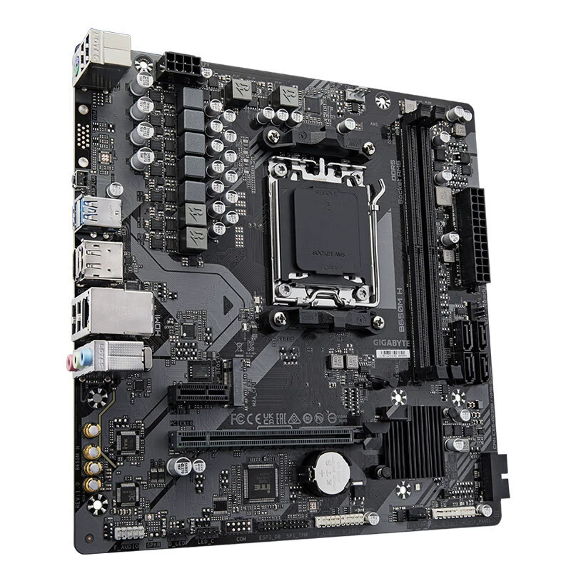 Gigabyte B650M-H материнская плата для настольного компьютера, DDR5, подходит для AM5 CPU 7500F
