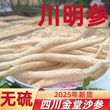 四川沙参产地直销中药材正品川明参炖汤礼盒无硫沙参玉竹麦冬汤