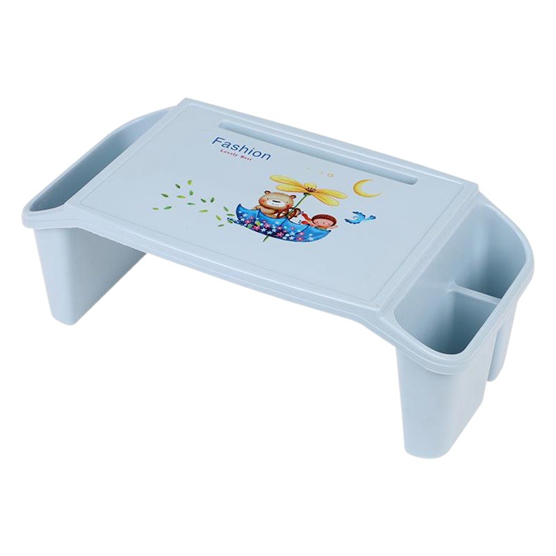 Factory Direct Sales Lazy Desk Plastic Thickened Children's Study Table Multi-Functional Partition Computer Desk Writing Desk