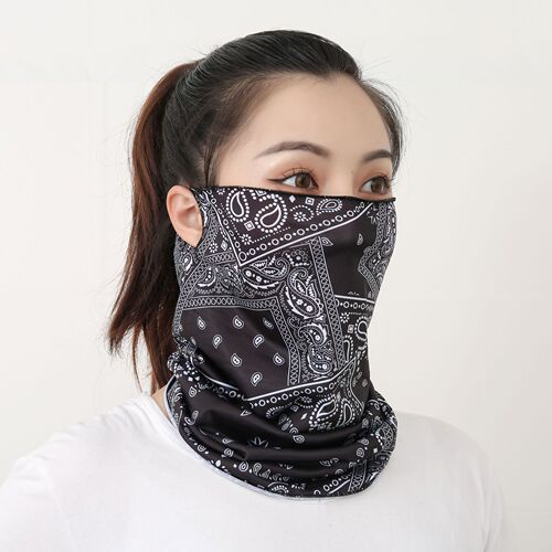Sun protection mask, multi-functional, full face, anti-UV, ear-hanging, neck and neck protection, integrated sunshade face mask, driving and riding mask