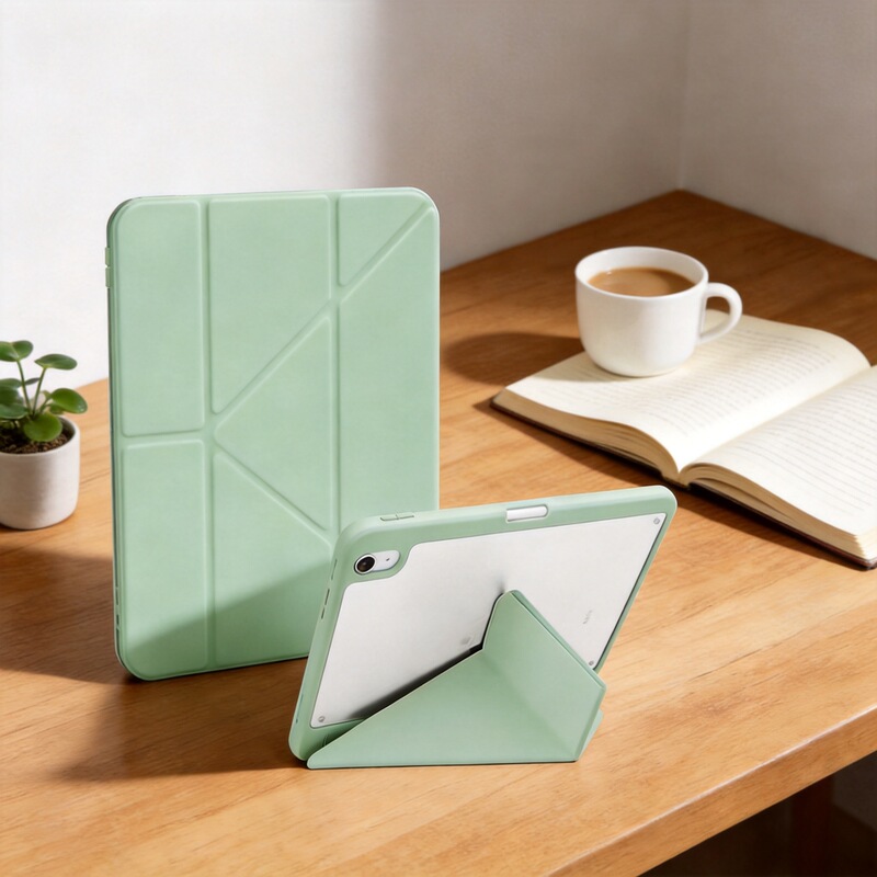 Suitable for iPad Air5 Protective Case 2024 with Pen Slot Y10.2Pro11 Ninth Generation Acrylic Tablet Protective Case