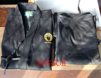 Brazilian Jiu-Jitsu Judo Suit Garment Factory Wholesale Black Lace Fabric Adult Uniform White Aikido Suit