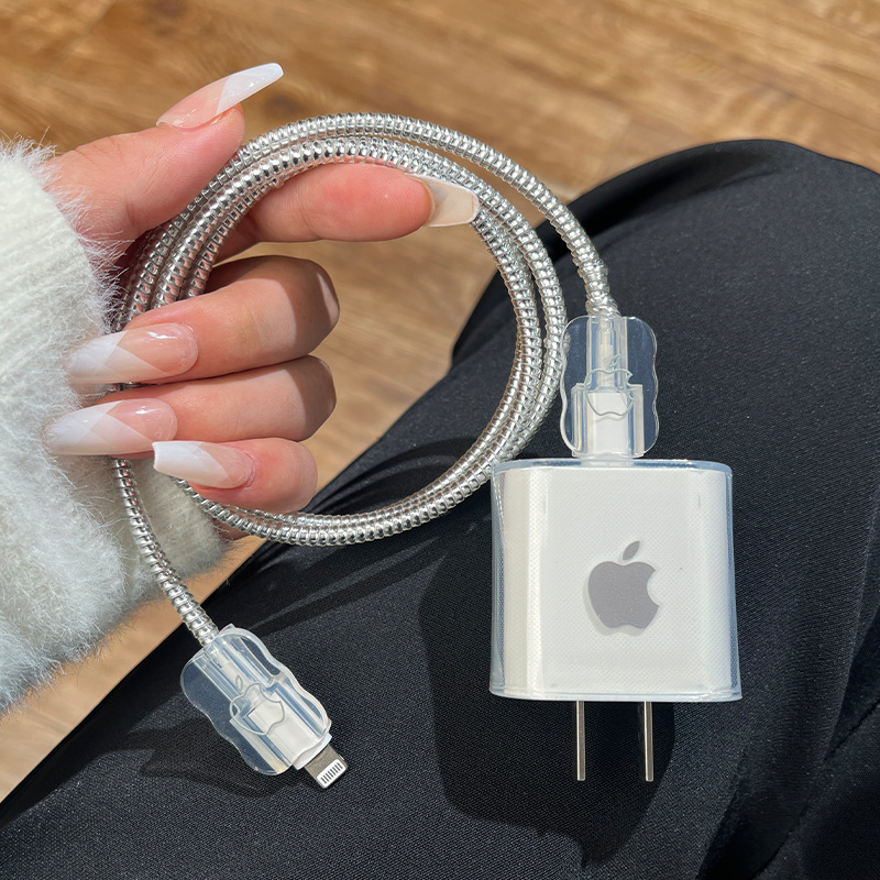 Apple 15 cubierta de cable de datos 13 para iPhone 16 Primax carga rápida 20w cabeza de cargador 14 más image 3