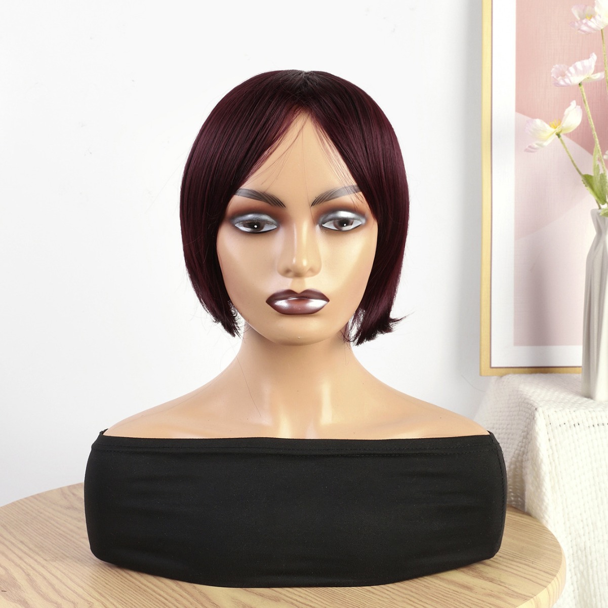 NEWLOOK nuevo gorro para niñas es natural para uso diario resistente al calor.