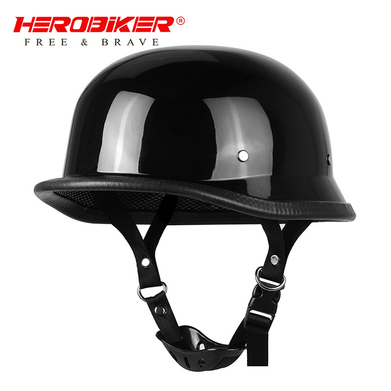 Motorcycle Helmet Retro Motorcycle Riding Harley Mirror Helmet Bicycle Electric Car Half Helmet Mountain Bike Helmet
