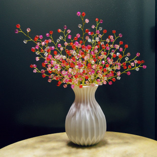 Acrylic Handmade Material Package Beads Handmade Flower Making Gift Beading Douyin Same Style Baby's Breath Ornaments